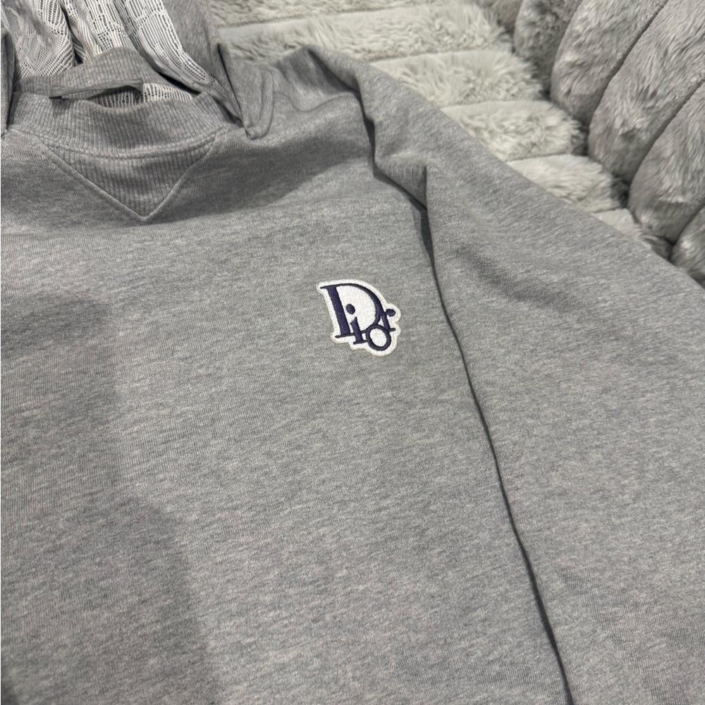 Gray Logo Sweater